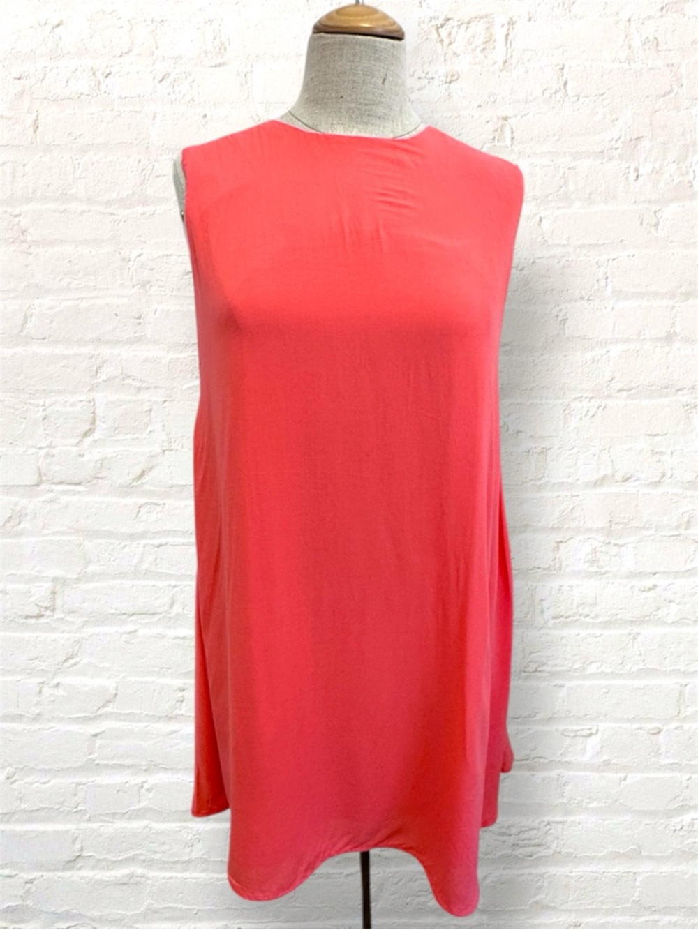 NWT Sleeveless Tunic Style Coral Dress